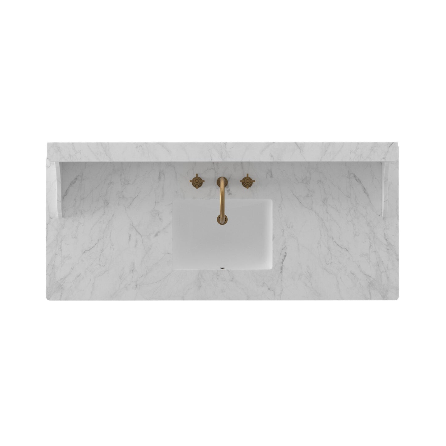 Evelyn Single Wide Vanity - Satin Worn Oak Veneer