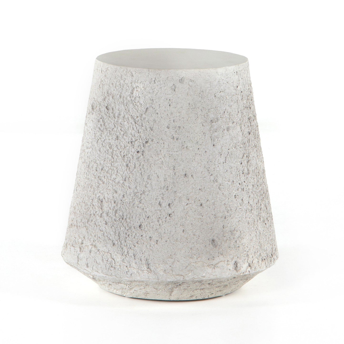Osmond Outdoor Tapered End Table - Matte Stone