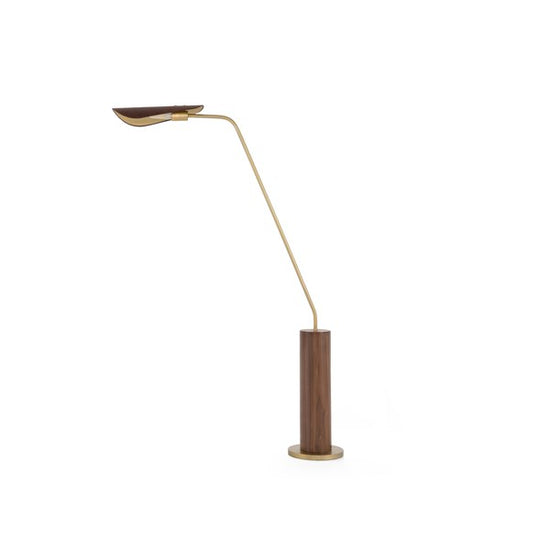Anton Floor Lamp, Dark Brown