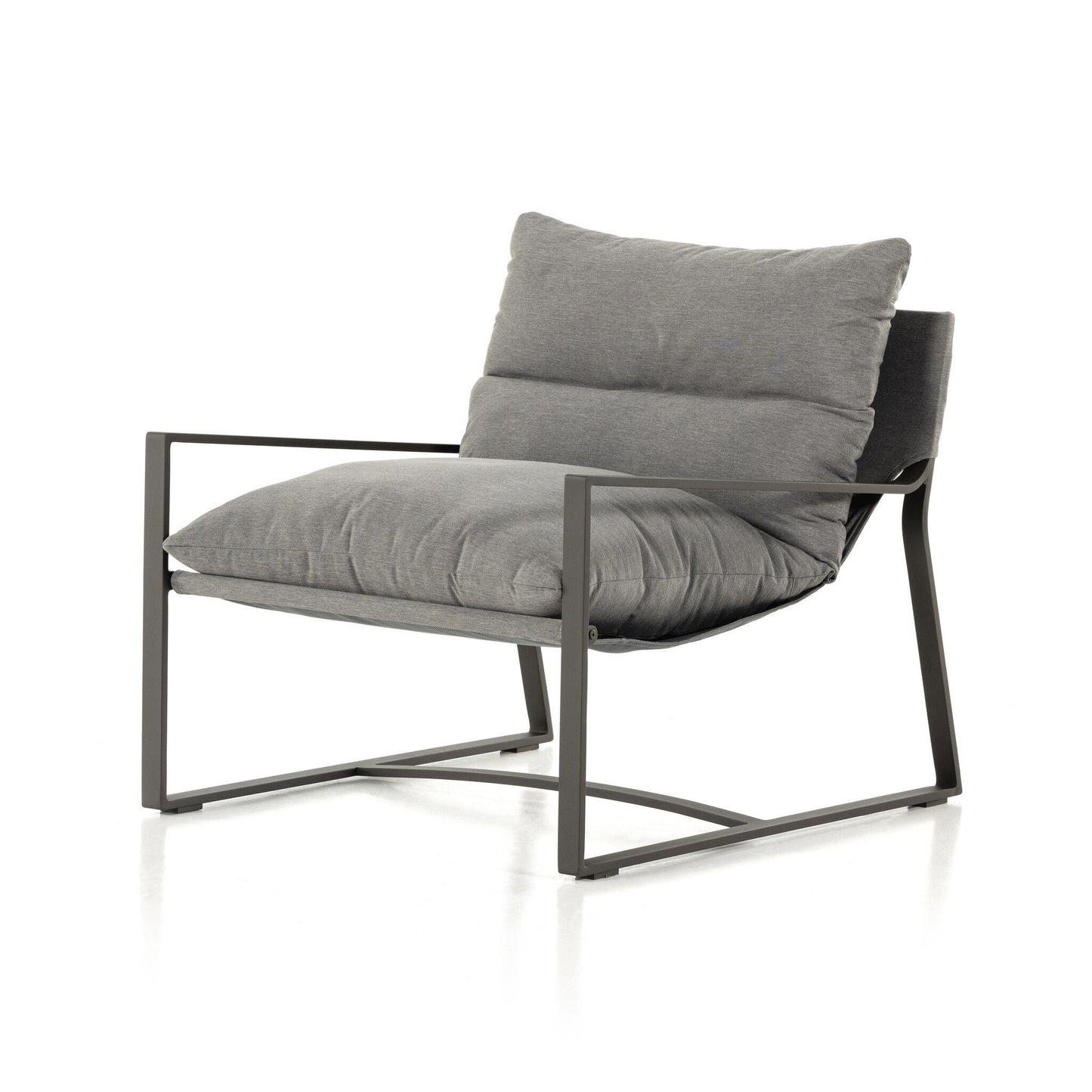 Aldwin Outdoor Sling Chair - Venao Charcoal