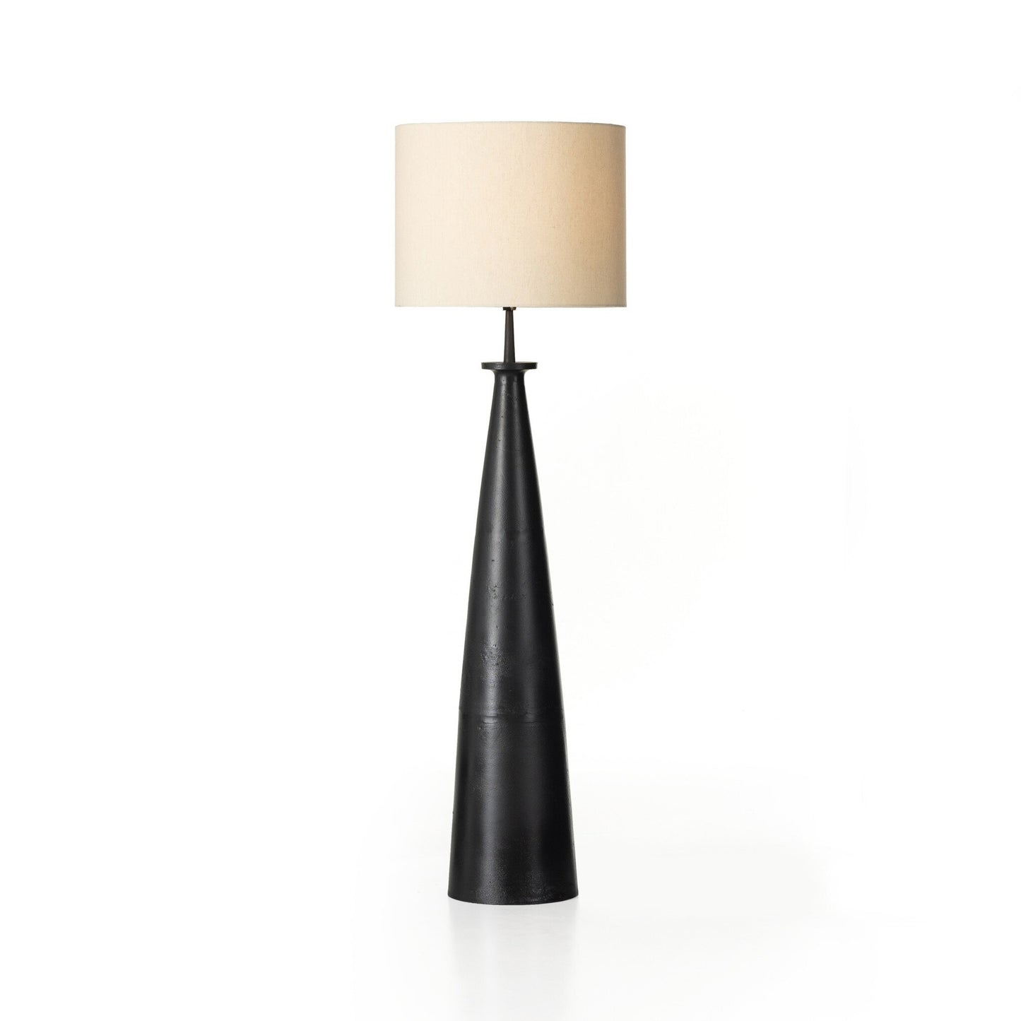 Ingvar Floor Lamp - Matte Black Cast Aluminum