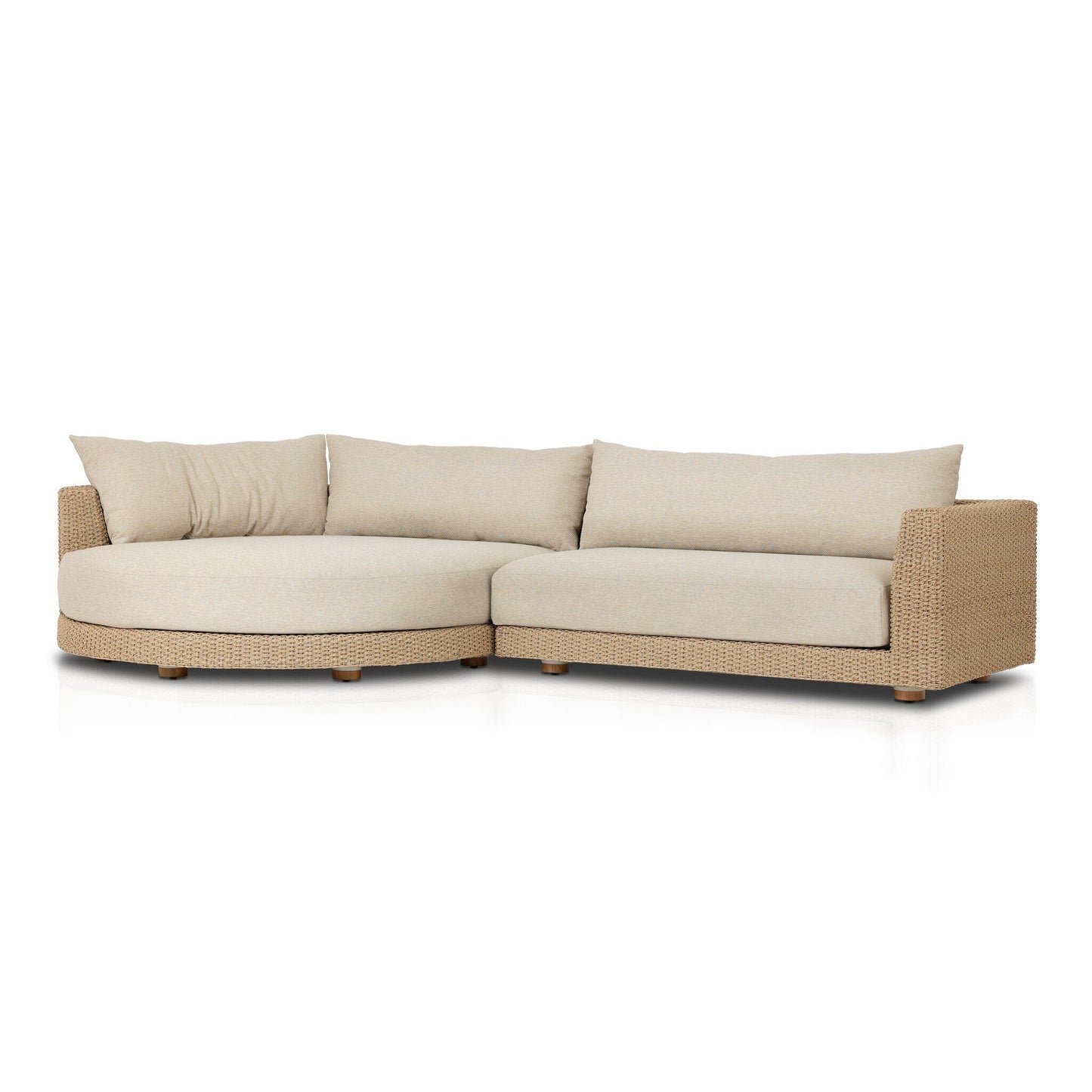 Sylvan Outdoor 2Pc Left Chaise Sectional W/Chaise