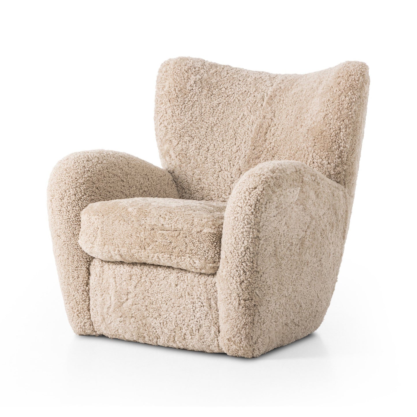 Aldwin Chair - Beige Shearling