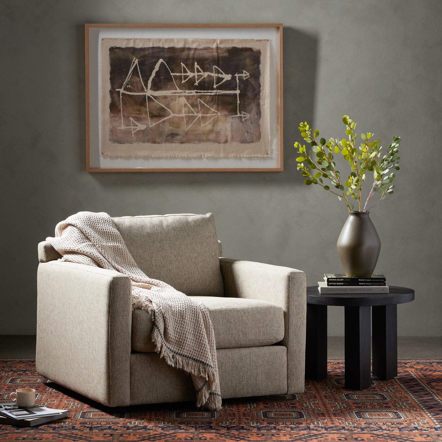 Homer Fitted Swivel Chair