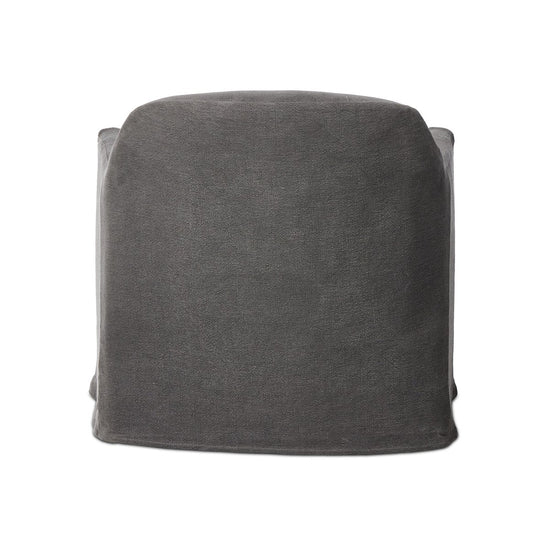 Lionel Slipcover Swivel Chair