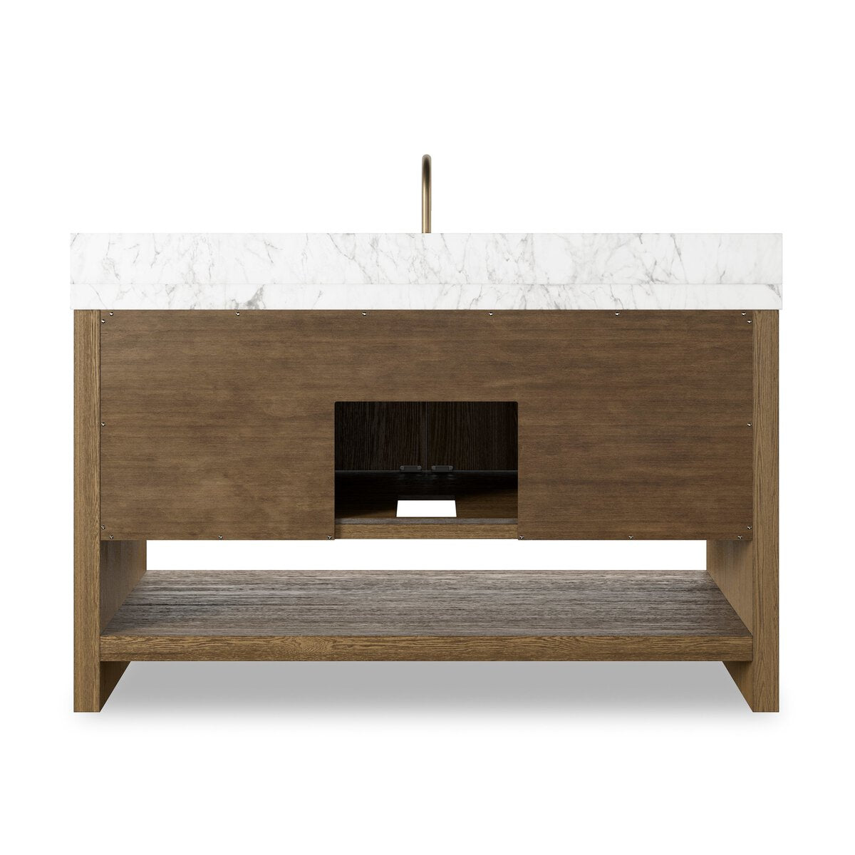 Ashford Single Wide Vanity - Washed Natural Veneer