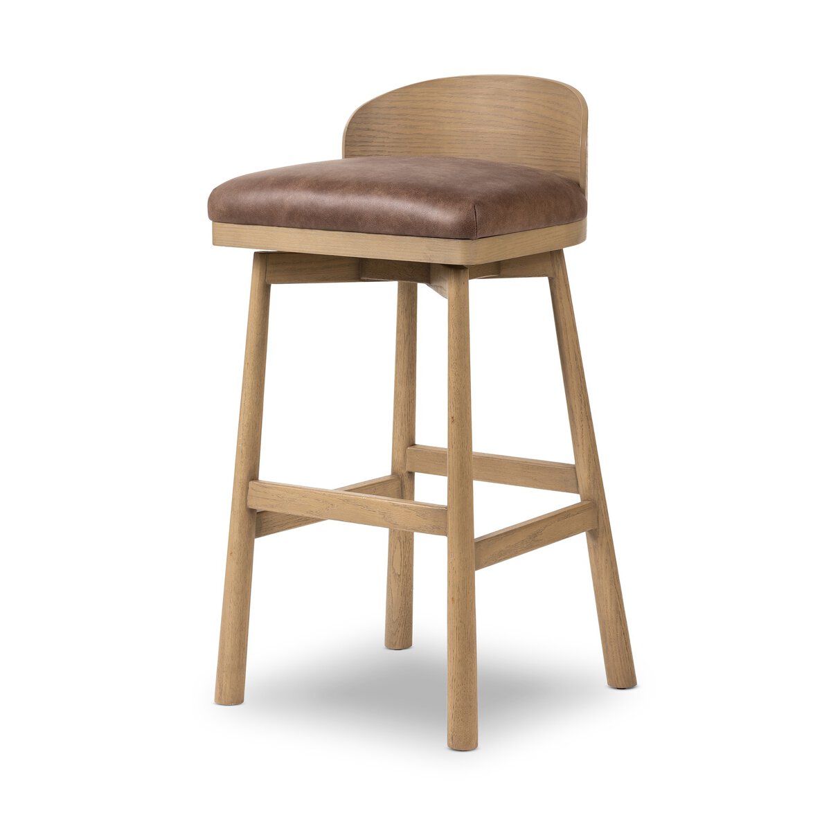 Cuthbert Swivel Bar + Counter Stool - Palermo Cigar