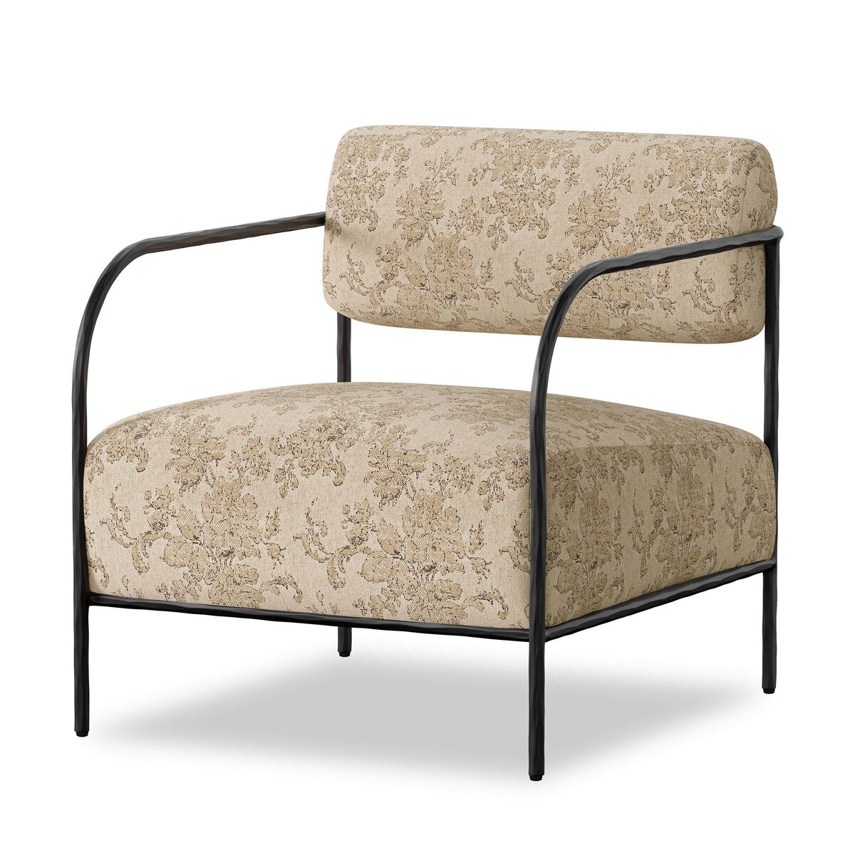 Fulric Chair - Champagne Mongolian Fur