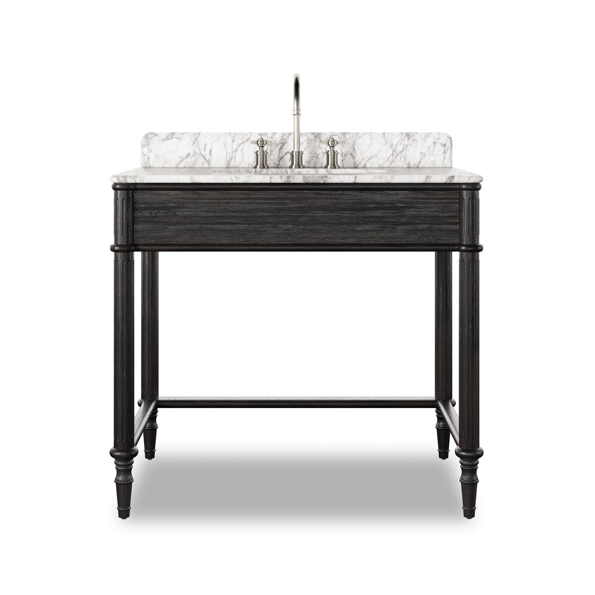 Thane Washstand - Satin Black Veneer