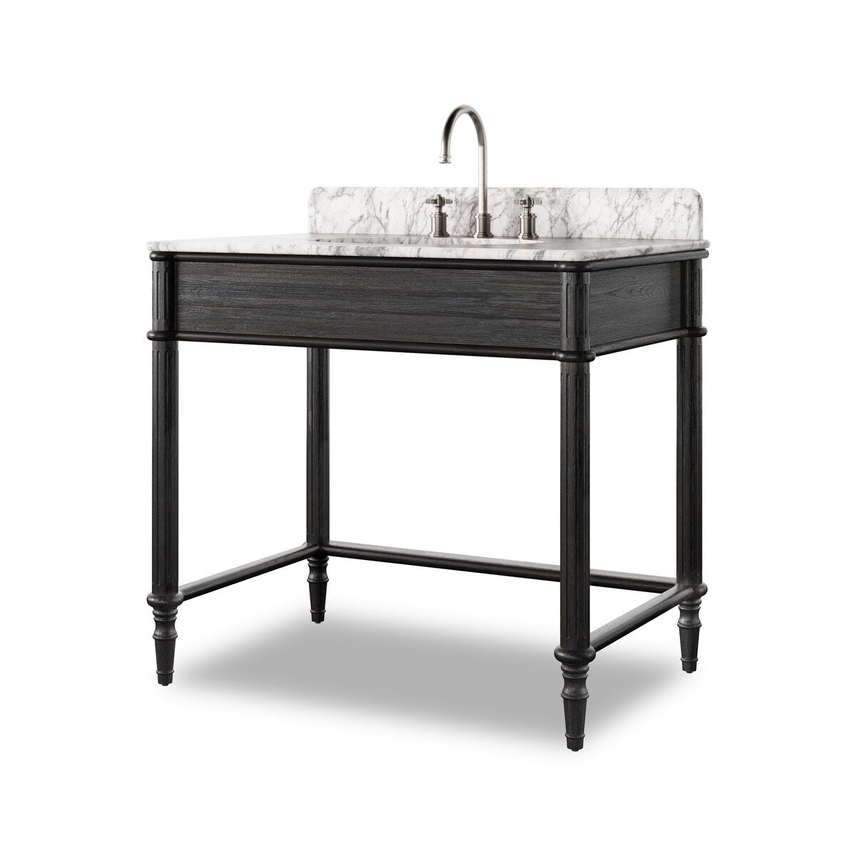 Thane Washstand - Satin Black Veneer
