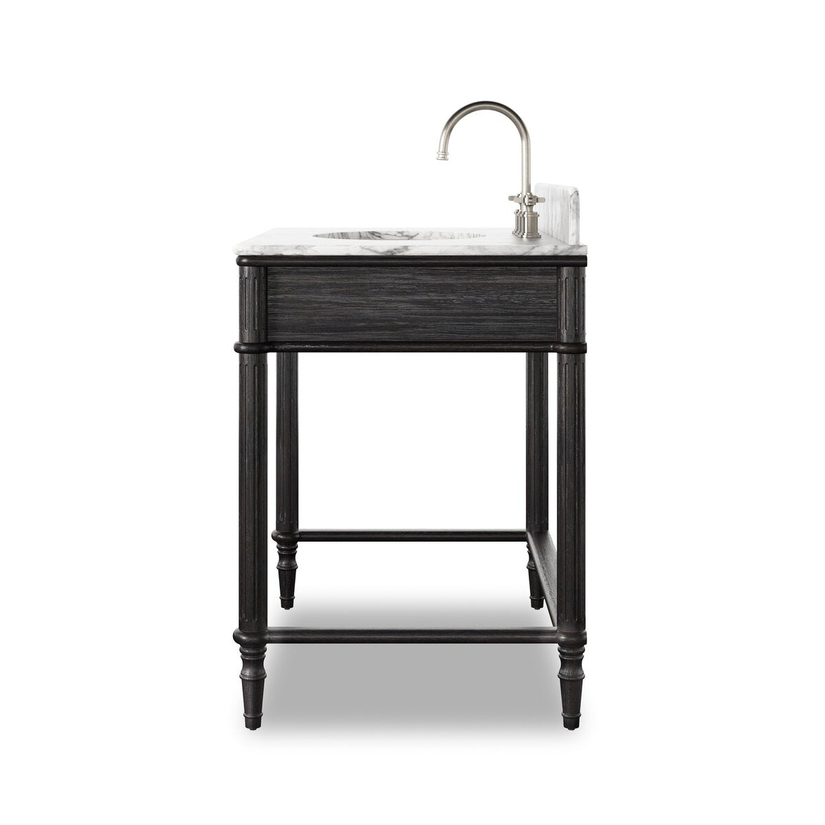 Thane Washstand - Satin Black Veneer
