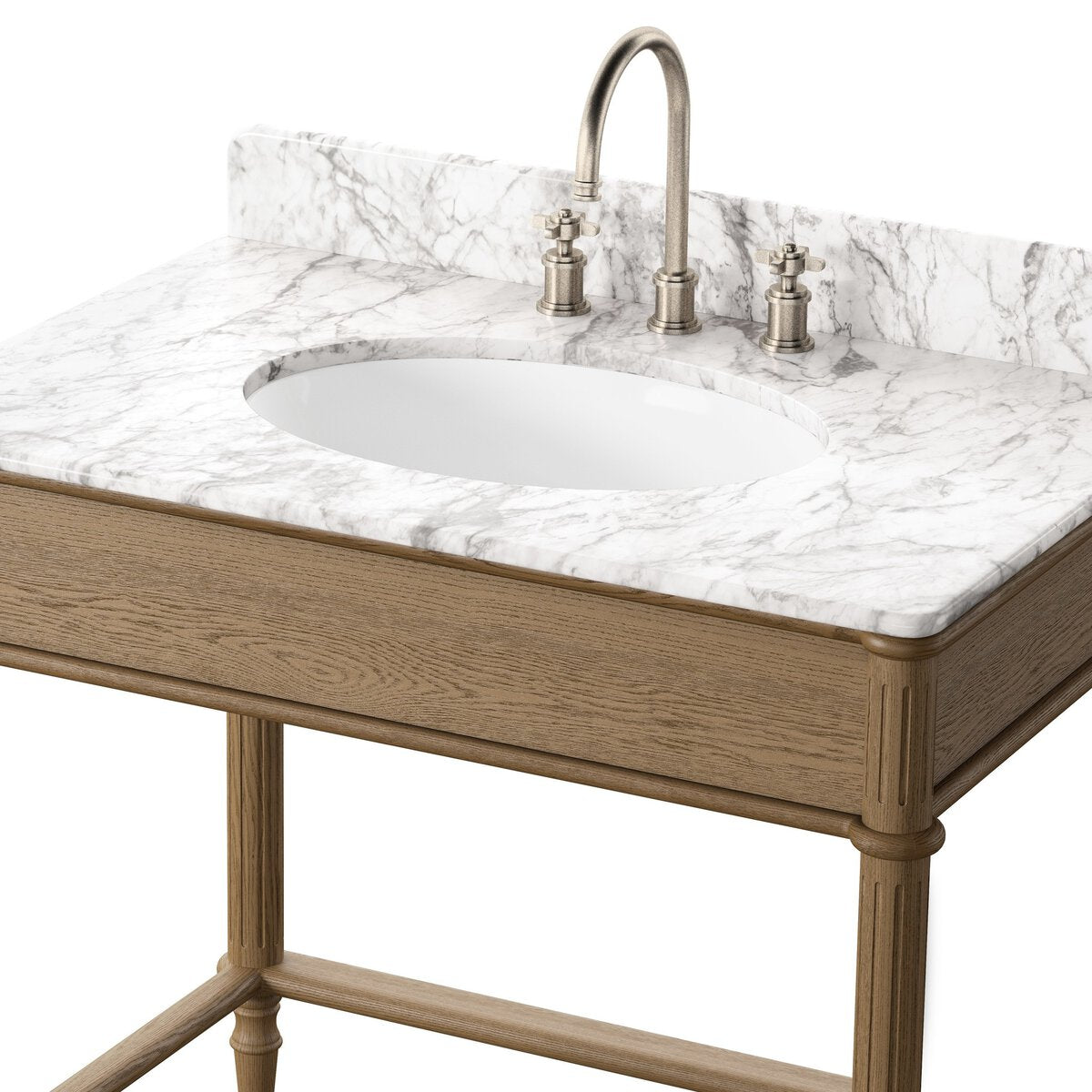 Thane Washstand - Satin Black Veneer