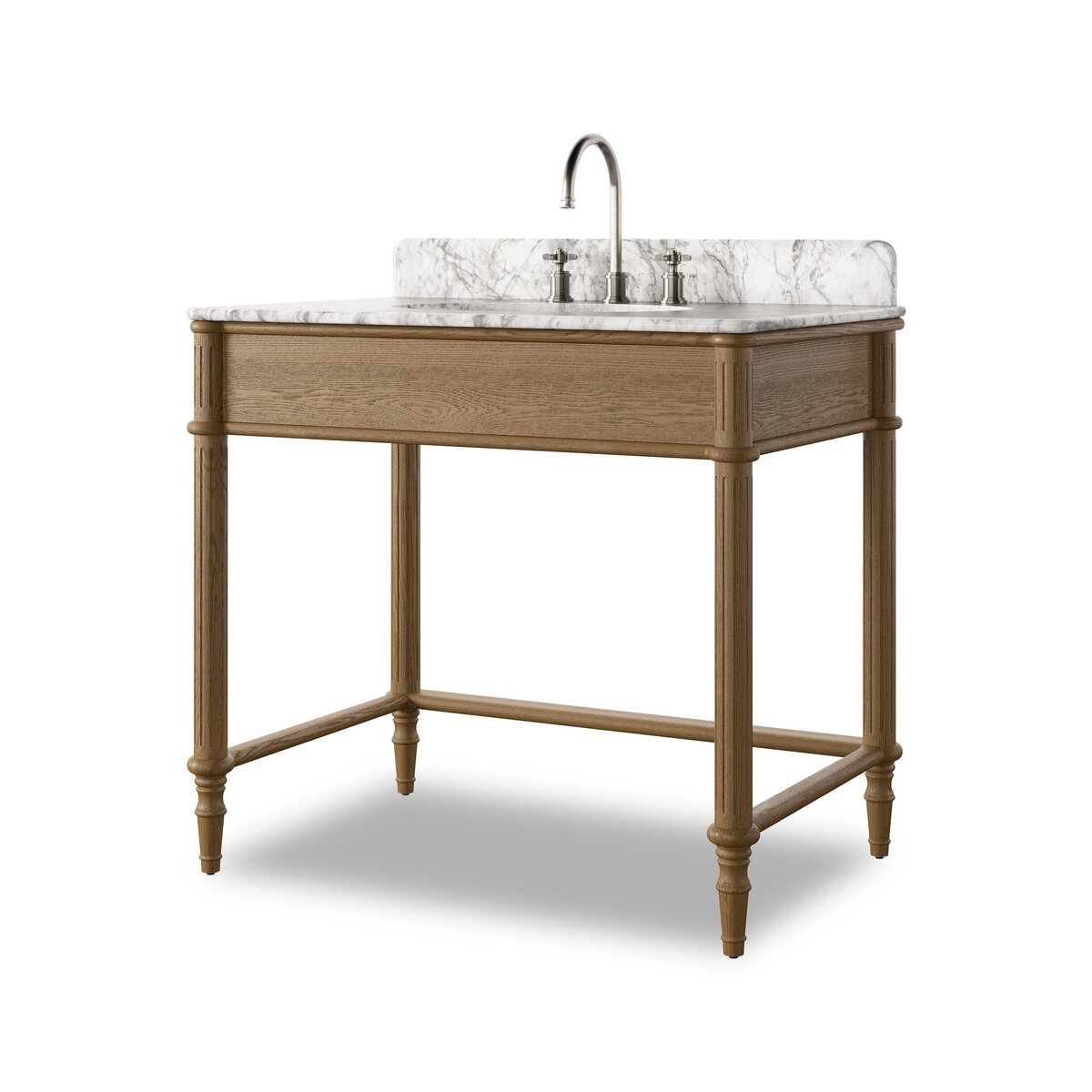 Thane Washstand - Satin Black Veneer