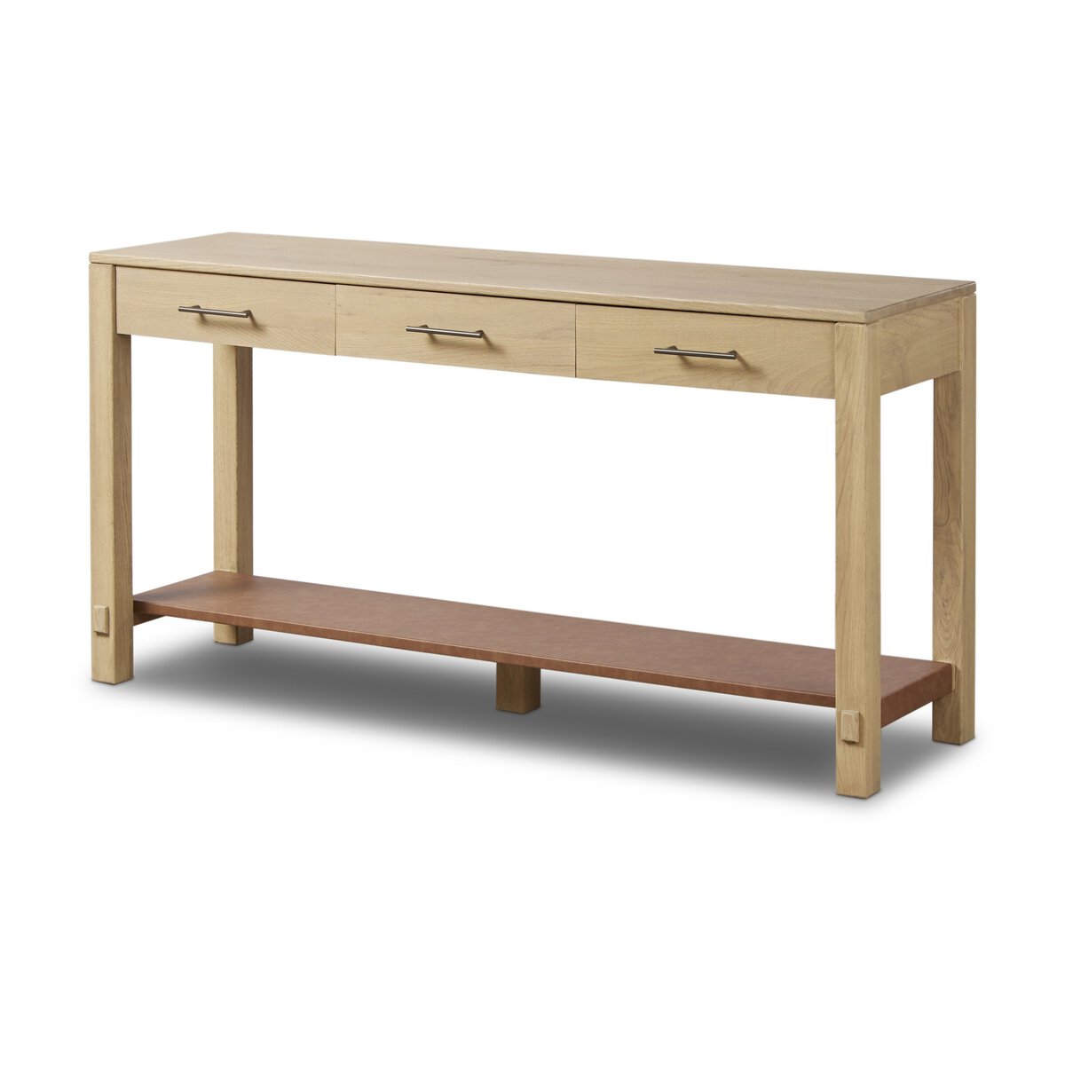Baldric Console Table - Washed Ash