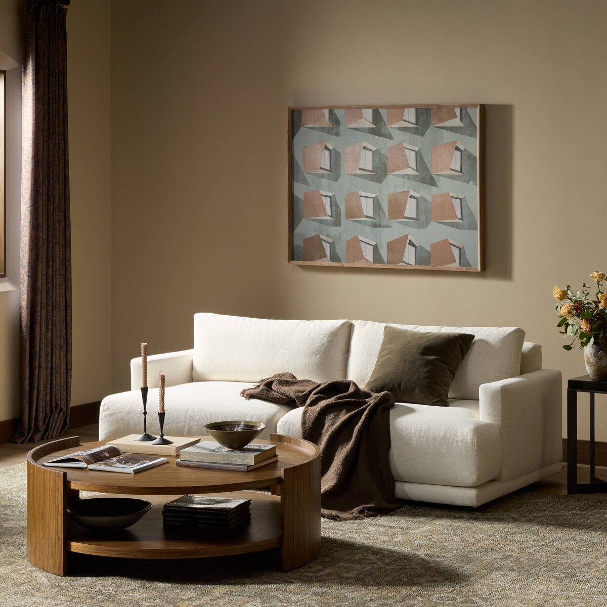 Jarlwin Sofa - 85" - Crypton Nomad Snow