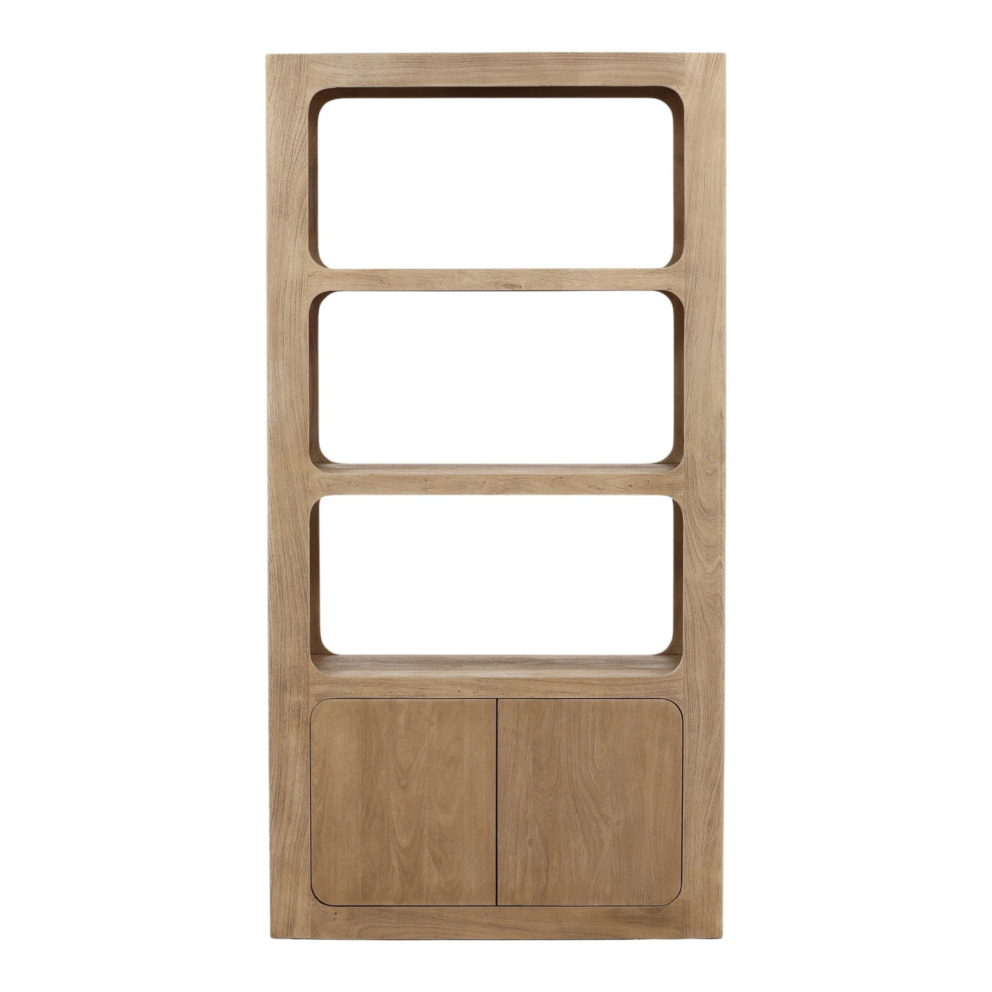 Leofwin Bookcase Weathered Natural