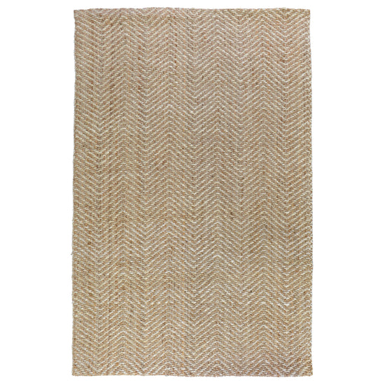 Herringbone Rug, Natural/ Ivory