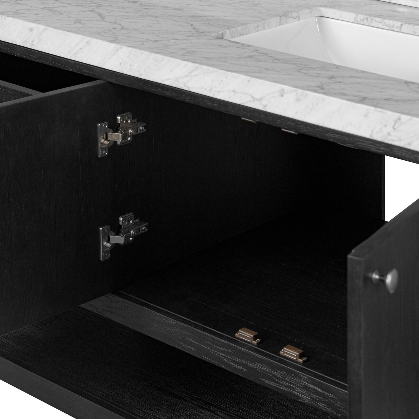 Aelred Double Vanity - Washed Natural Veneer