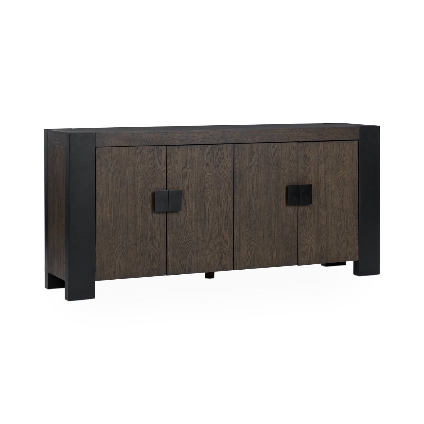 Deaven 4 Door Buffet Toasted Brown