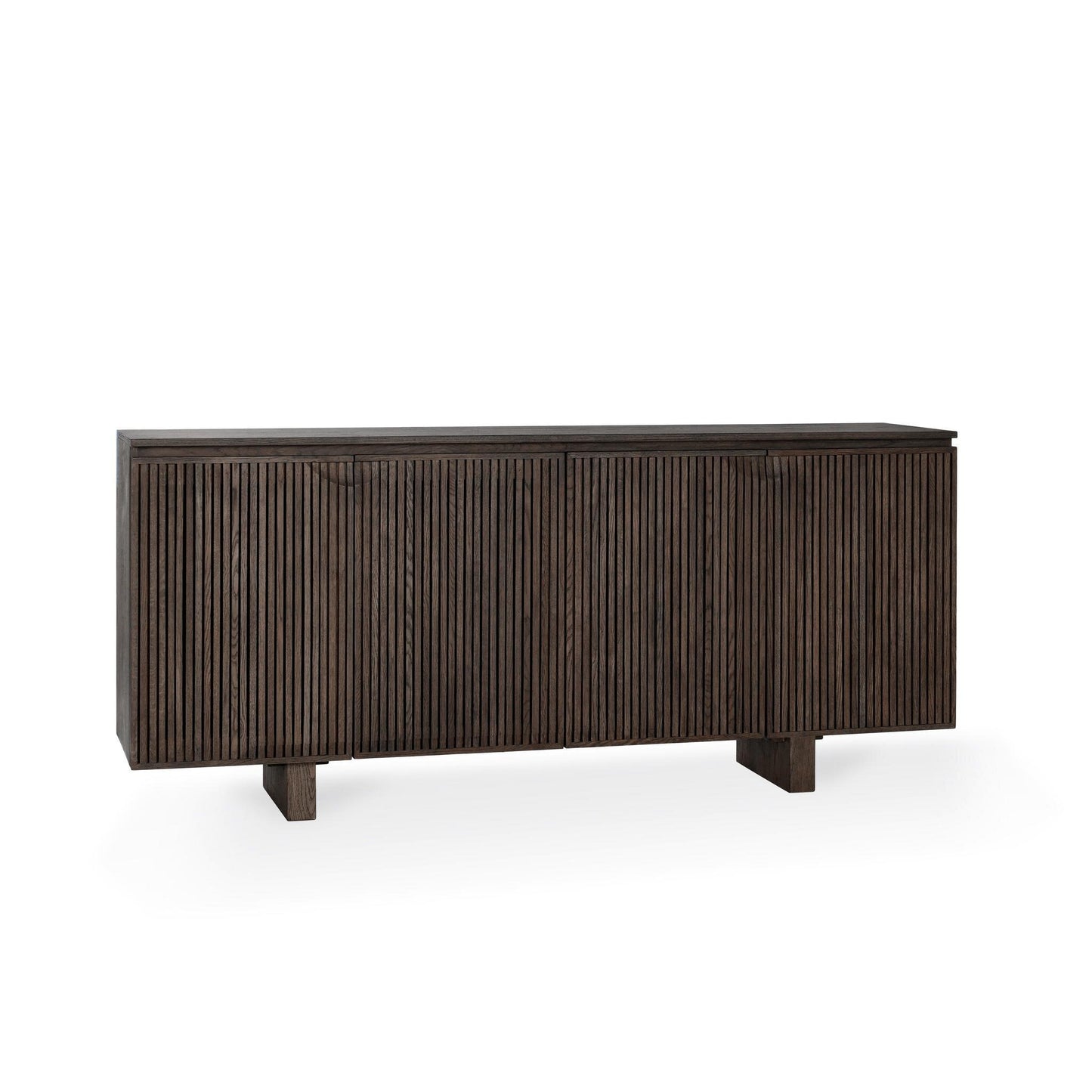 Roya 4 Door Cabinet Toasted Brown