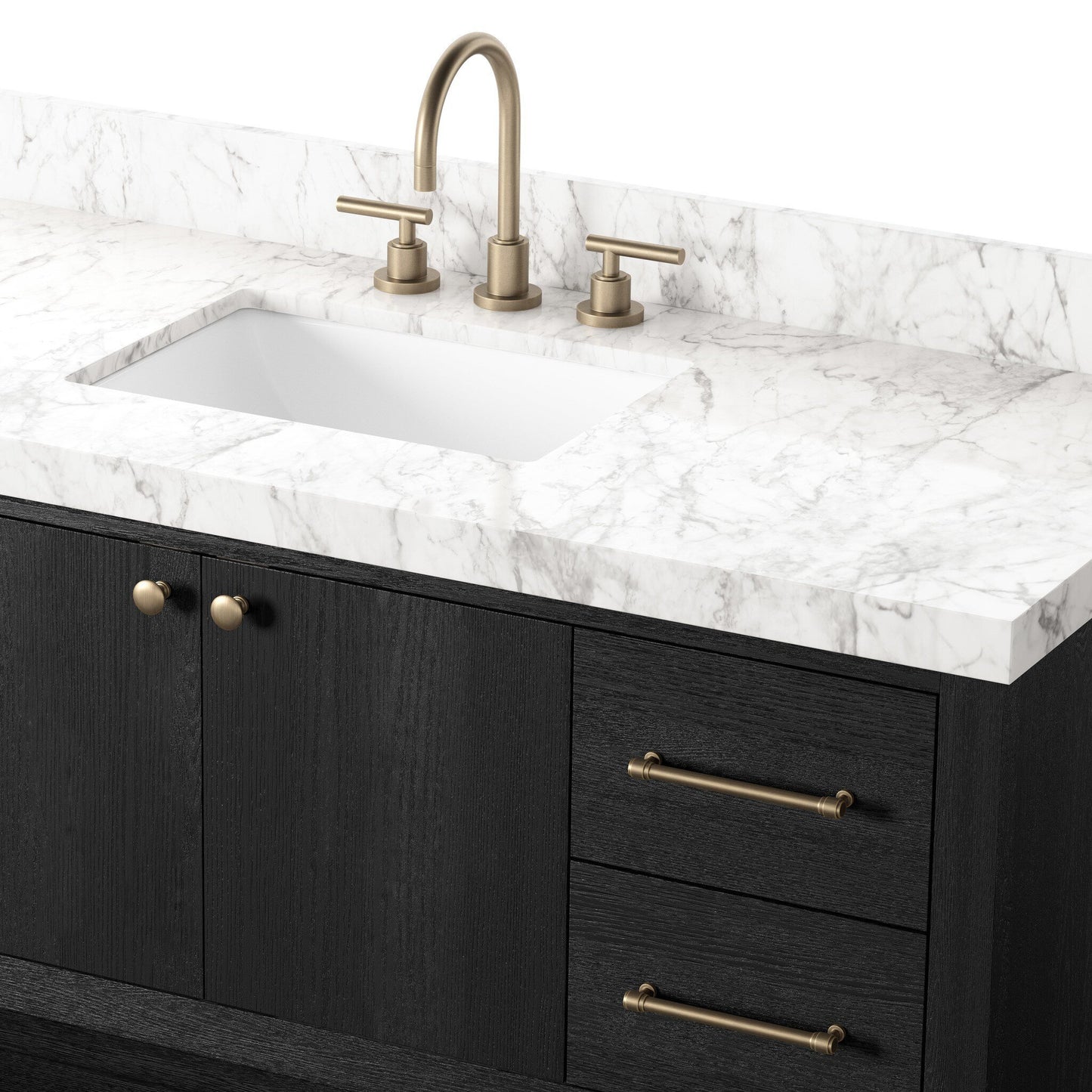 Ashford Single Wide Vanity - Washed Natural Veneer