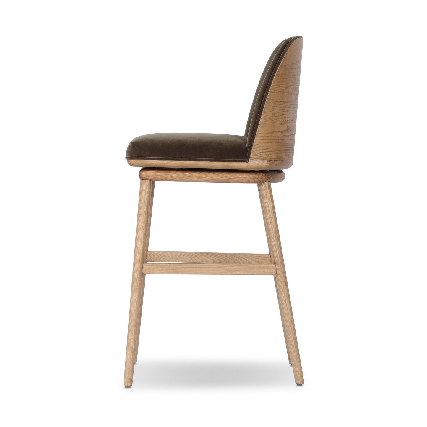 Crispin Swivel Bar + Counter Stool - Surrey Mink