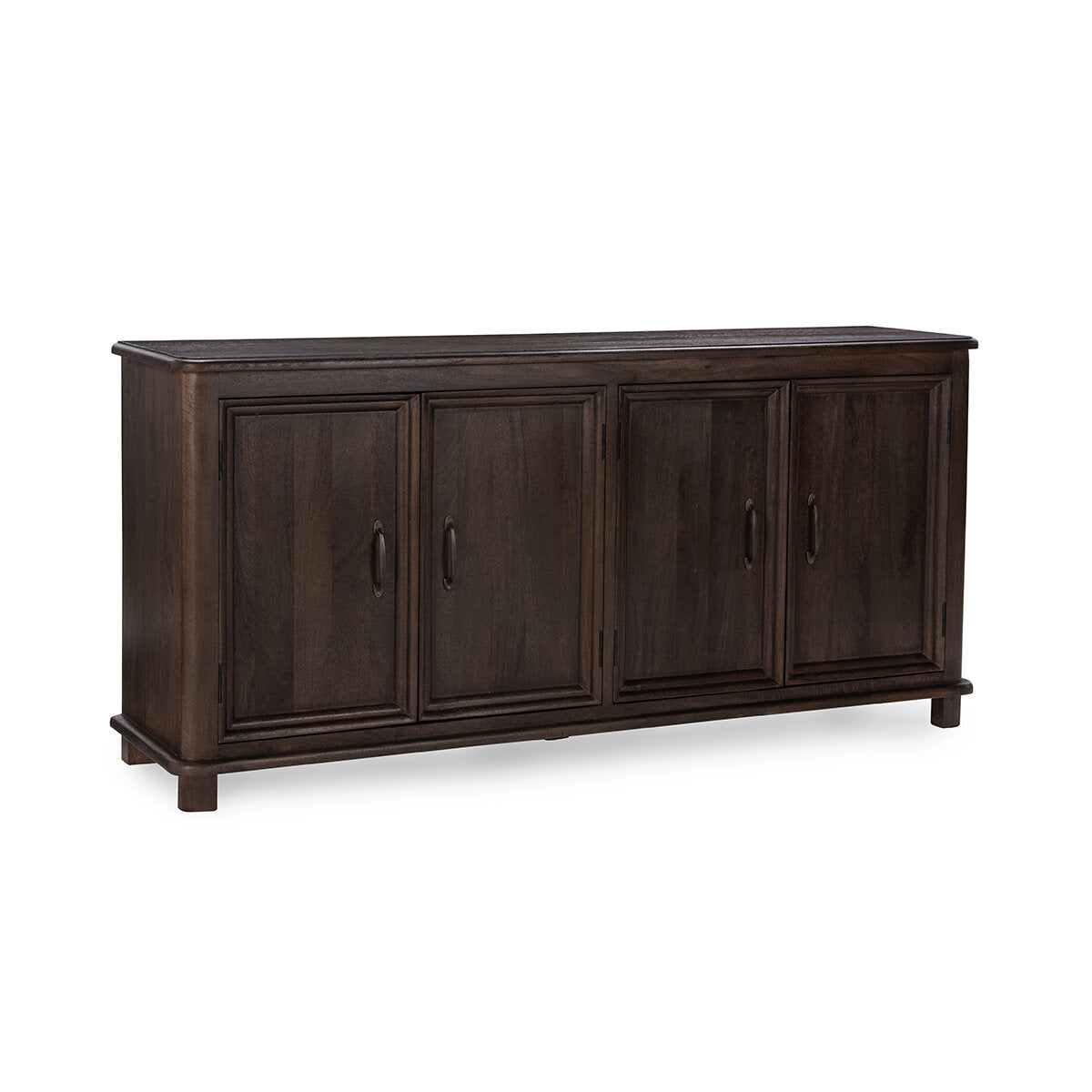 Brookside 4 Door Cabinet Cocoa Brown