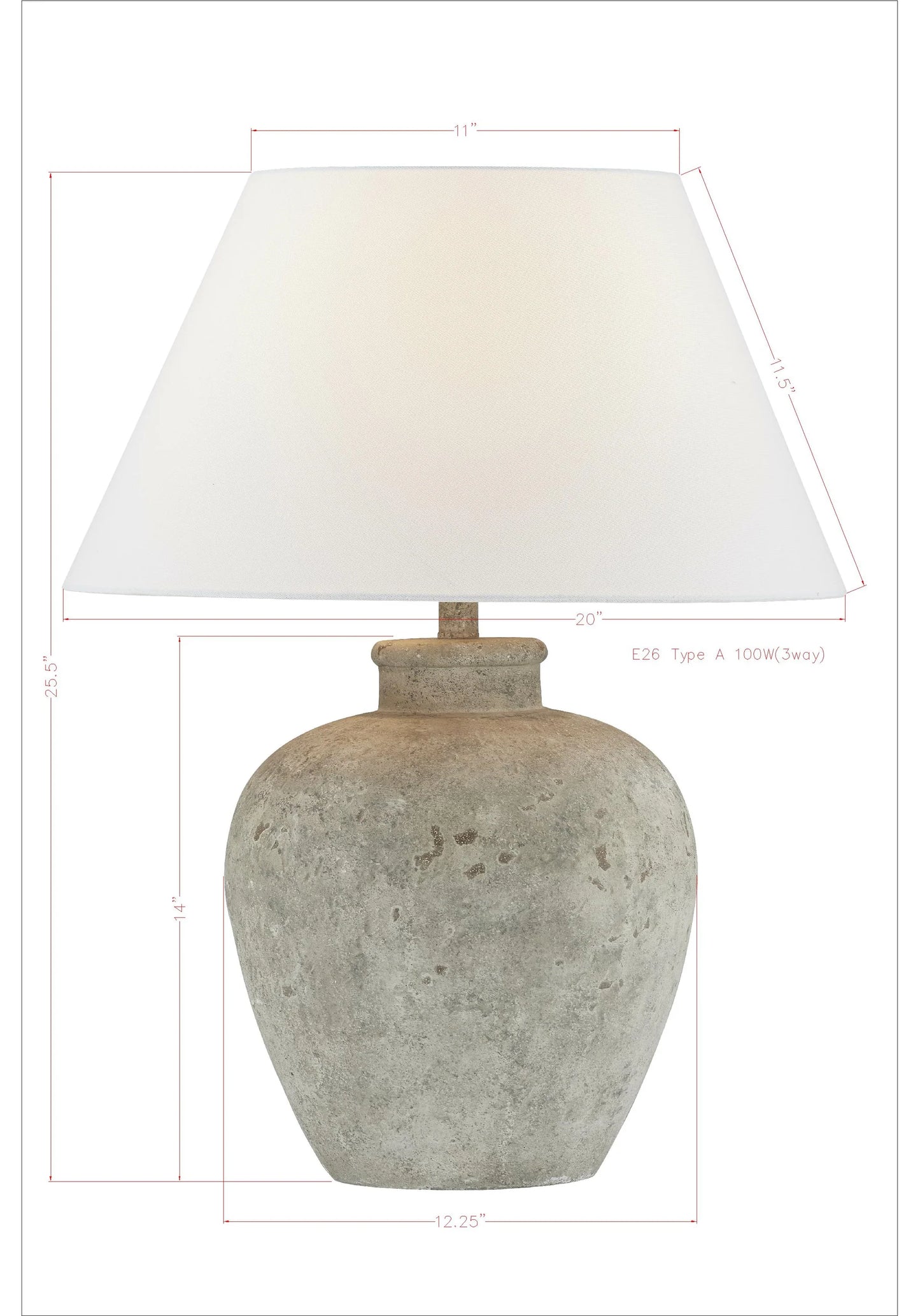 Amelia Table Lamp