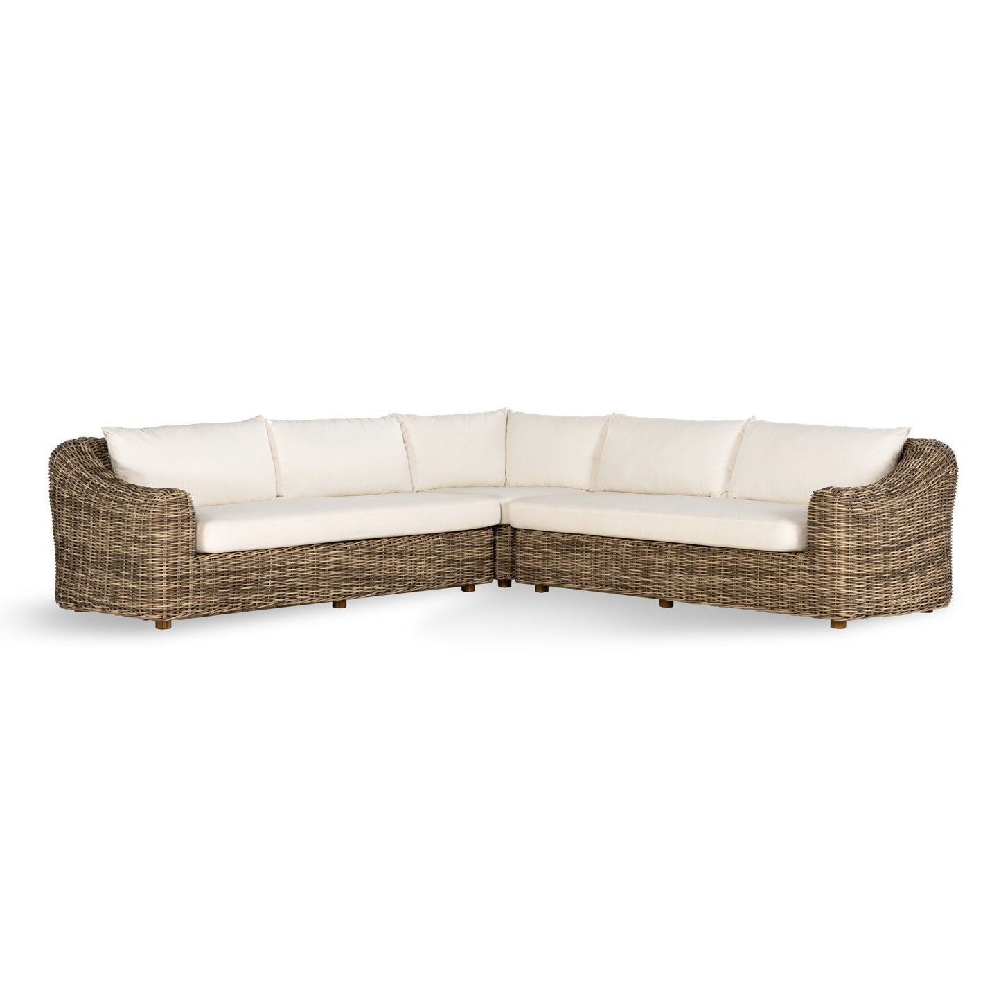 Messina Outdoor L-Shaped Sectional