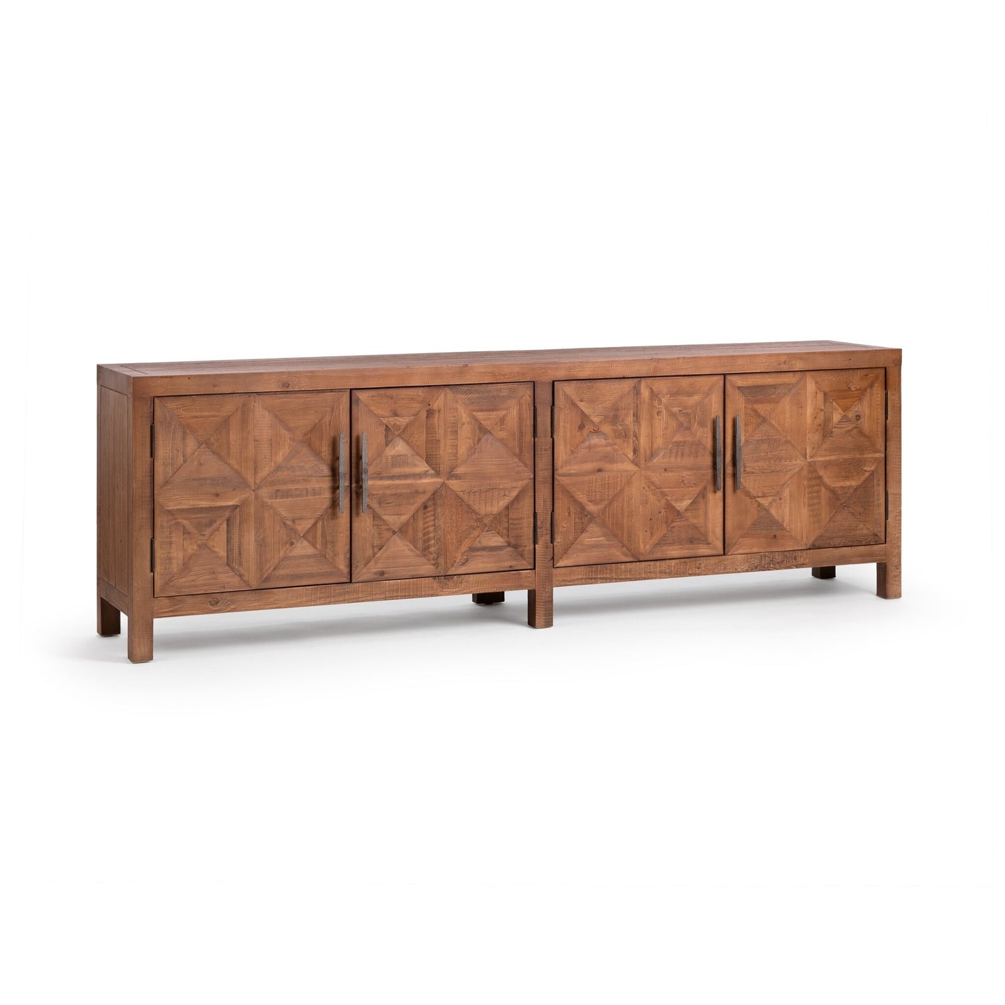 Elani 4 Door Cabinet Brown