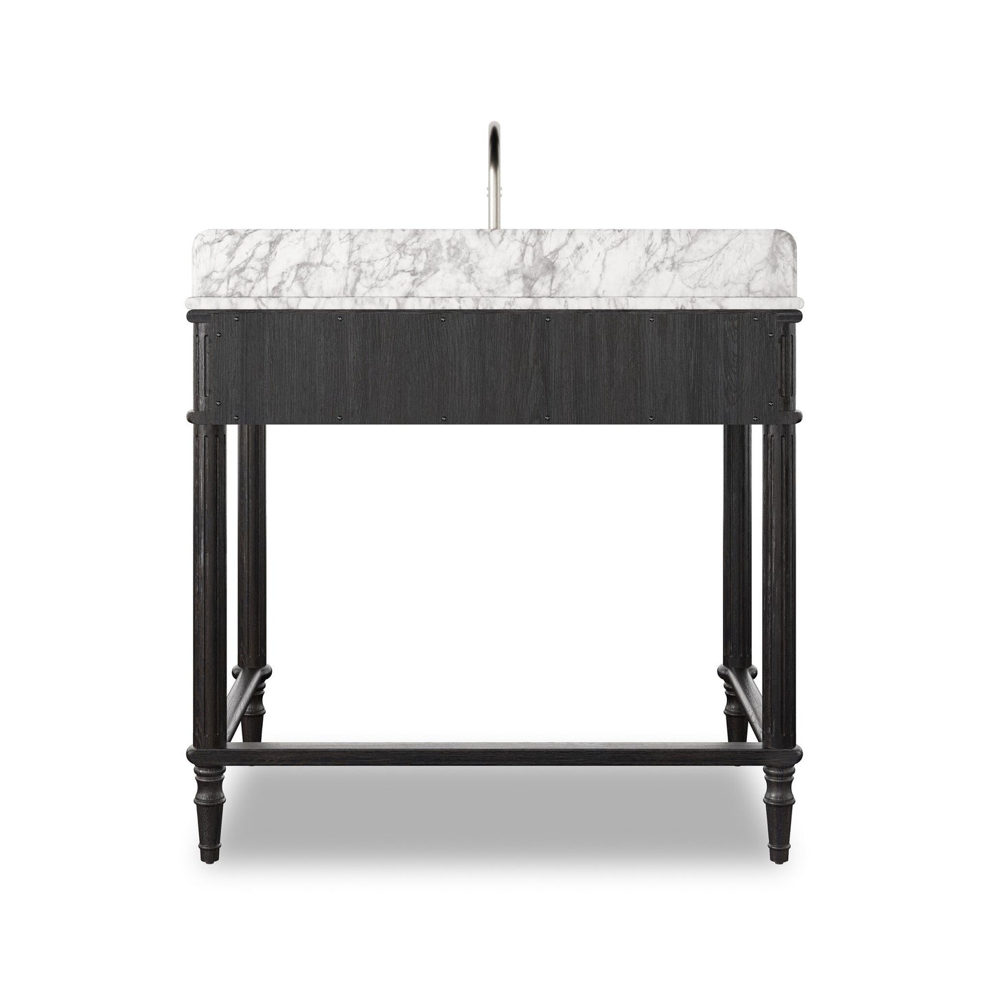 Thane Washstand - Satin Black Veneer