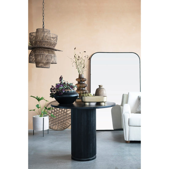 42" Wall Mirror, Black