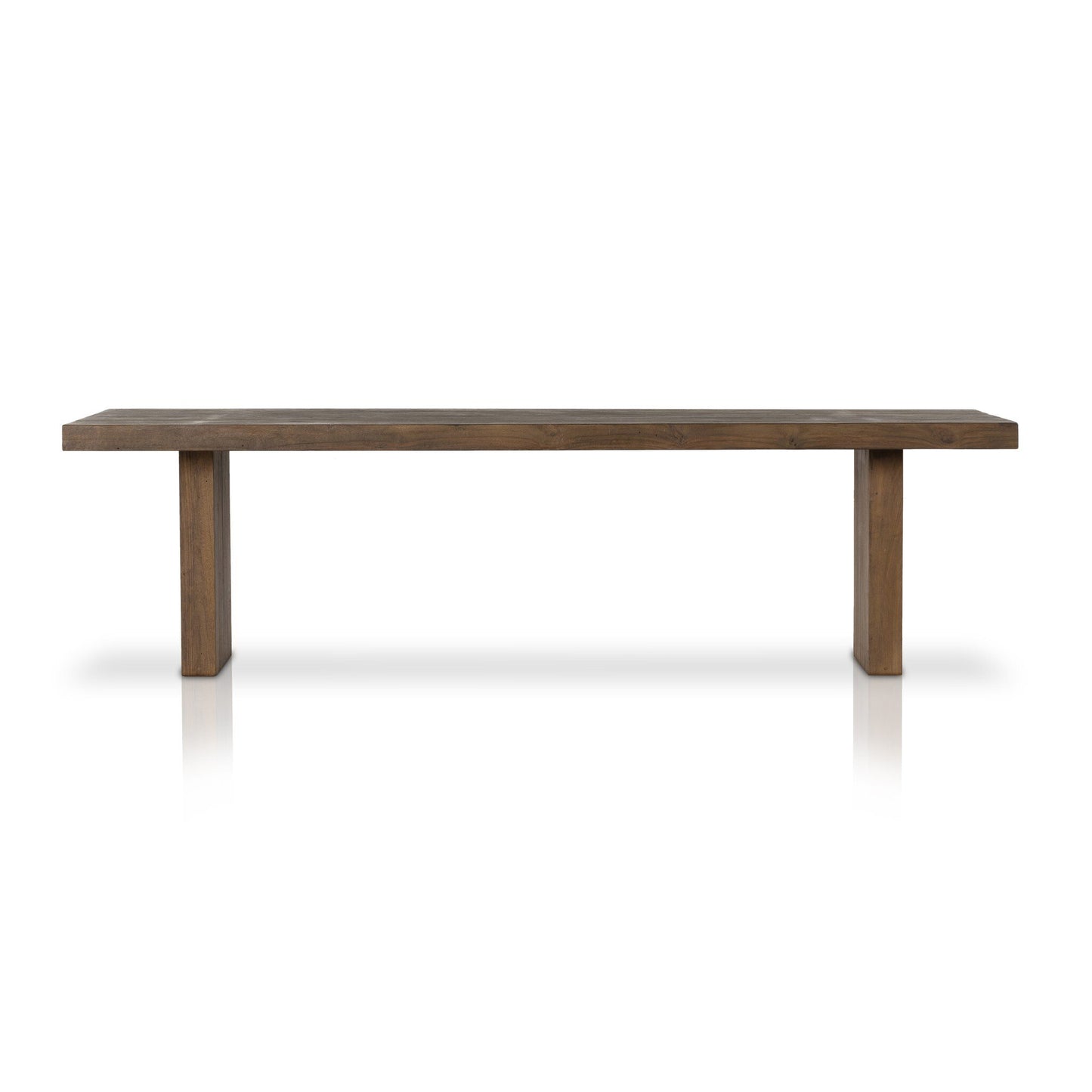Eadric Outdoor Dining Table - Stained Heritage Brown-FSC