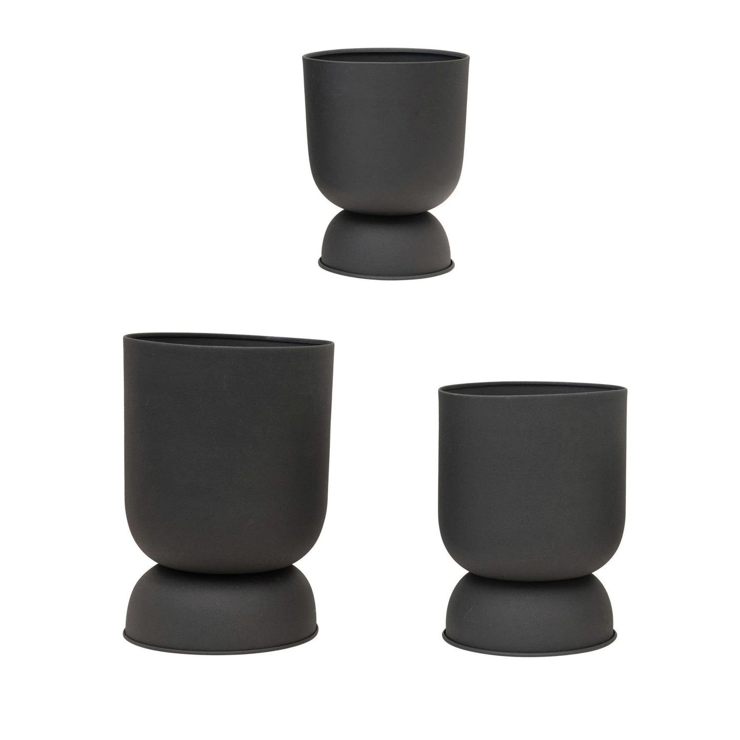 Medium Black Planter