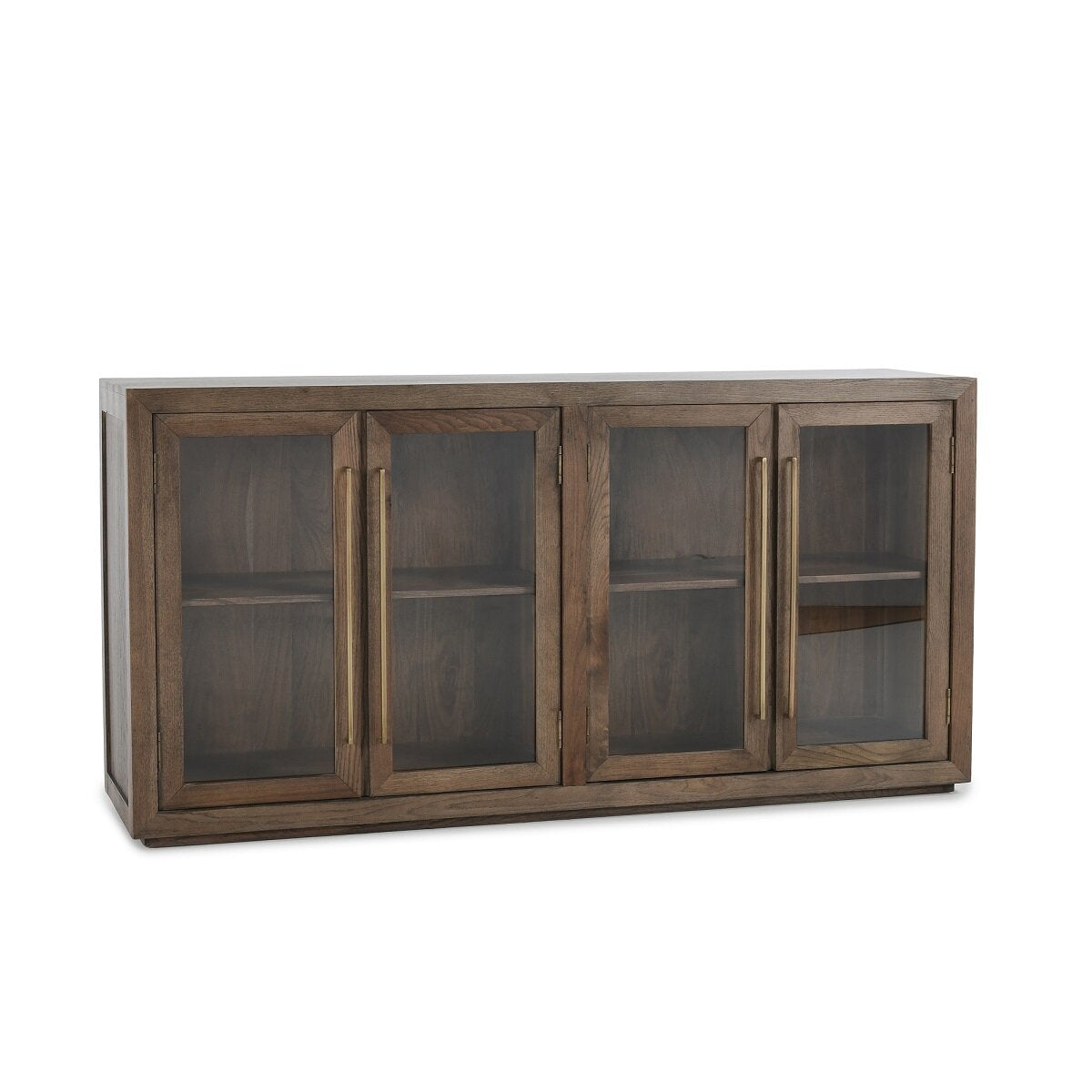 Bradley 4 Door Cabinet Landmark Brown