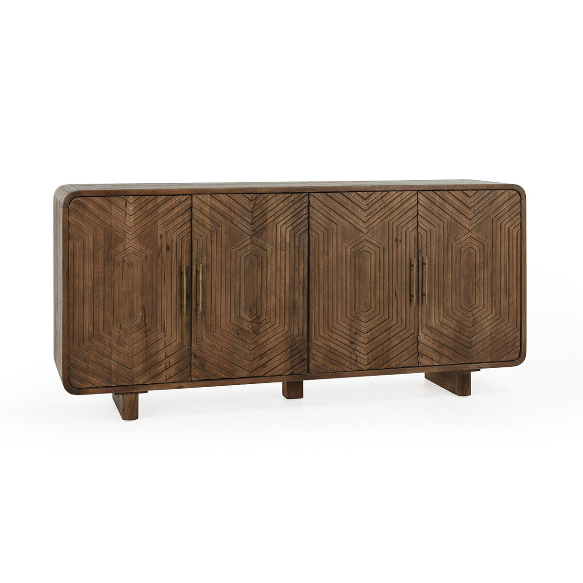 Holmes 4 Door Buffet Artisan Brown