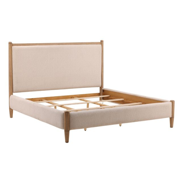 Nordric Bed Queen Cream