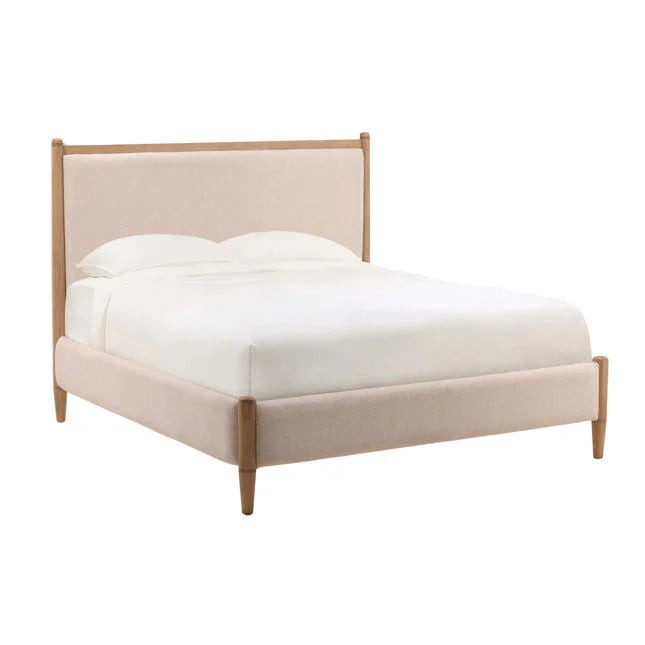 Nordric Bed Queen Cream