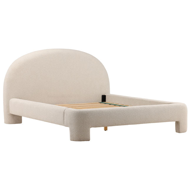 Aldwin Bed Queen Cream