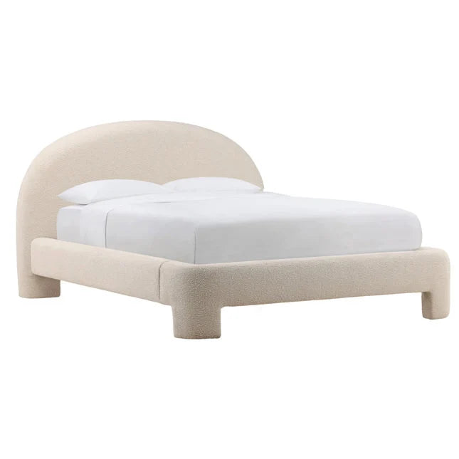 Aldwin Bed Queen Cream