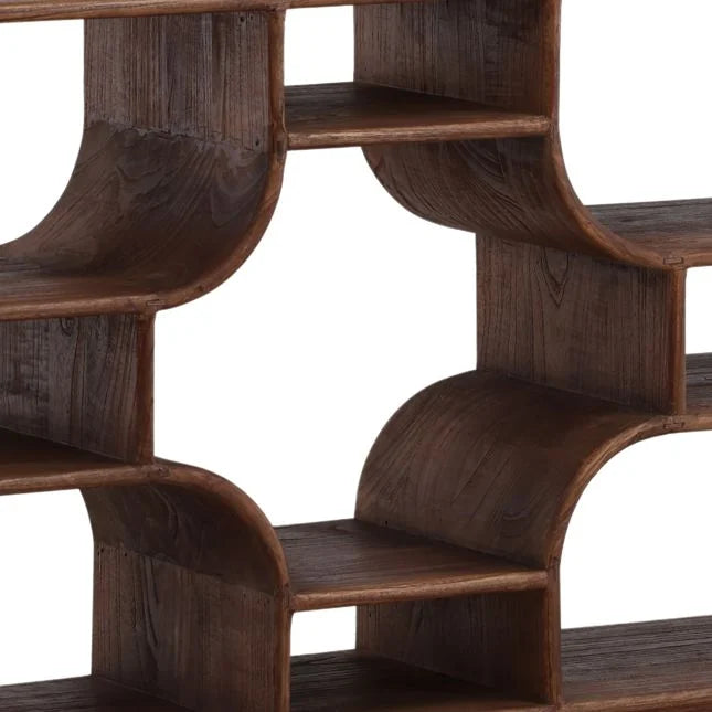 Gareth Bookcase Brown 79"