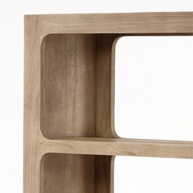 Leofwin Bookcase Weathered Natural