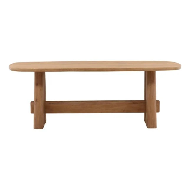 Haldric Dining Table Light Natural 84"