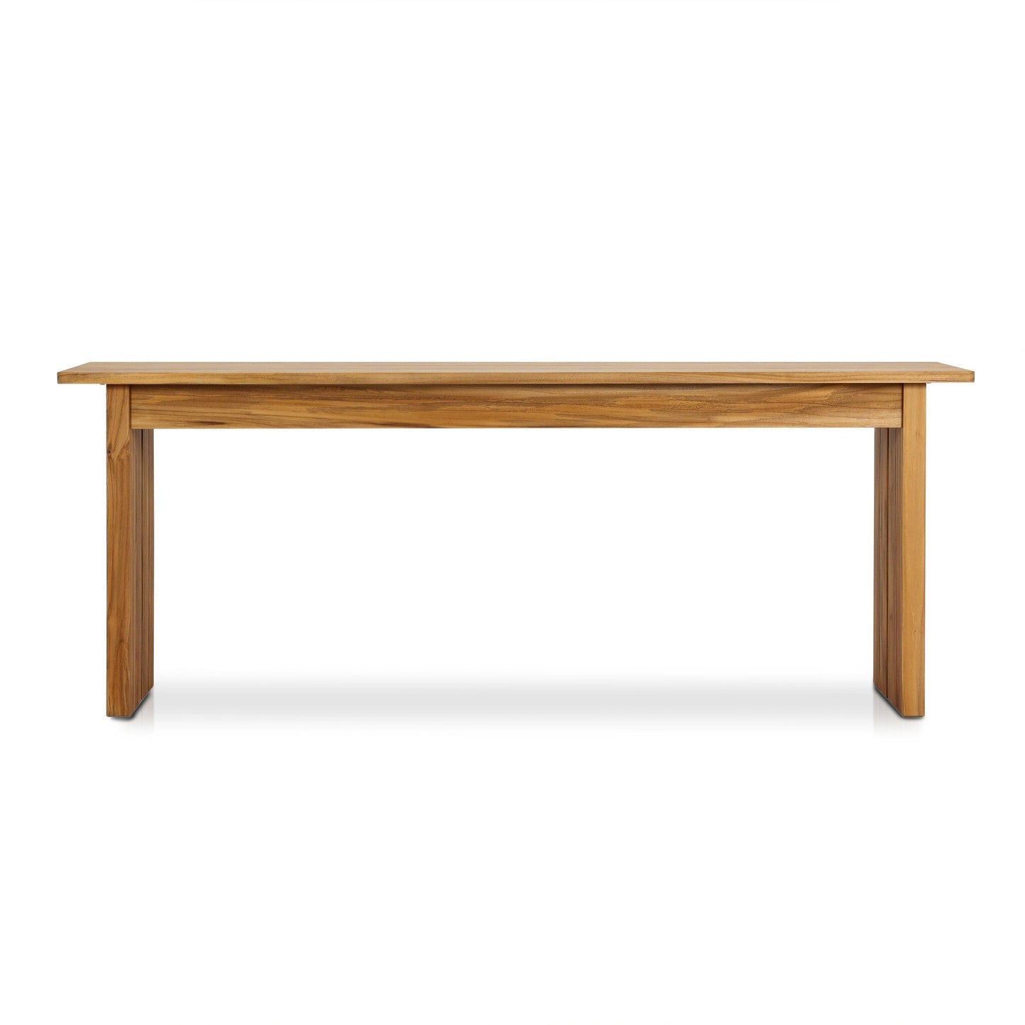 Cuthbert Outdoor Console Table - Natural Teak-FSC