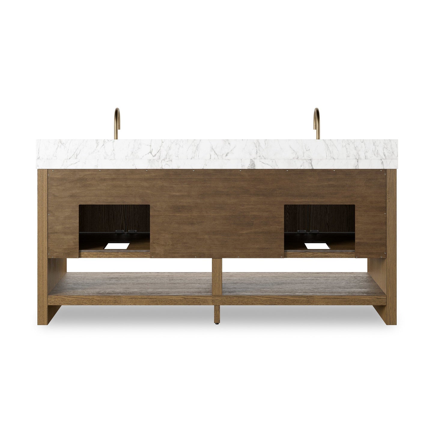 Aelred Double Vanity - Washed Natural Veneer