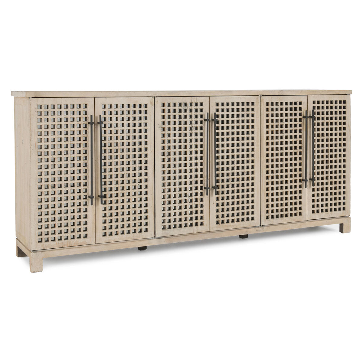 Landon 6 Door Cabinet Cream