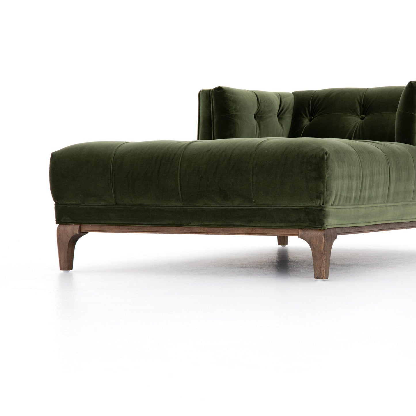 Dunstan Chaise Lounge - Sapphire Olive