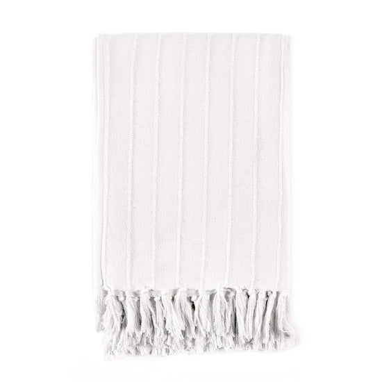 Harris Throw, White